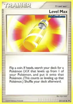 Level Max - 107/127 - Uncommon NM, English Pokemon Platinum - Image 1