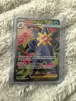 Mega Starmie EX 102/088 Ultra Rare 2026 Pokemon Perfect Order Full Art Card NM+ - Image 1