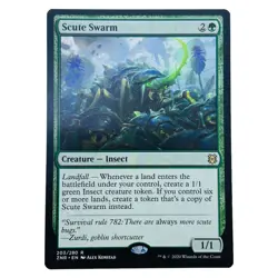 MTG Scute Swarm NM Zendikar Rising Rare Magic the Gathering TCG Card - Image 1