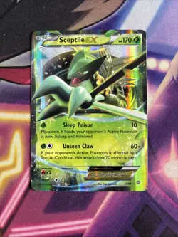 Sceptile EX - 7/98 - Pokemon Ancient Origins XY Ultra Rare Card LP - Image 1