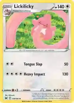 Lickilicky - 139/196 - Uncommon - Reverse Holo NM, English Pokemon Lost Origins - Image 1
