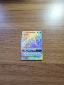 Pokemon TCG Greninja & Zoroark GX Holo Ultra Rare Card Unbroken Bonds - Image 1