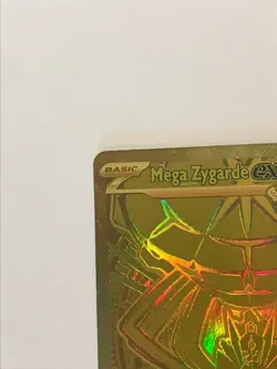 Mega Zygarde EX 124/088 Gold Hyper Rare - Near Mint - Pokemon Card - Sharp! - Image 4