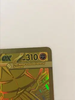 Mega Zygarde EX 124/088 Gold Hyper Rare - Near Mint - Pokemon Card - Sharp! - Image 5