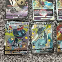 Pokemon Vstar Vmax V Cards Psychic Energy (15 Card Lot) Mew Dragapult - Image 4