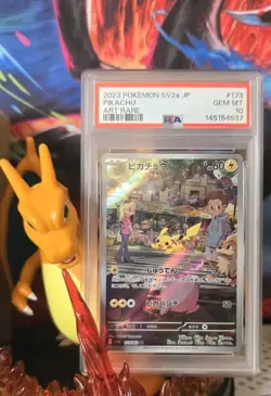 Pokemon TCG - Pikachu - Art Rare -173/165 Sv2a: Pokemon Card 151 Holo (Japanese) - Image 2