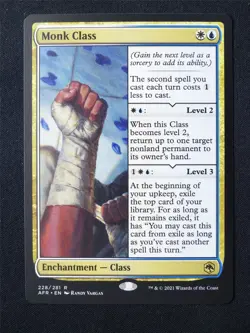 Monk Class - AFR - Mtg Card #5HP - Image 1