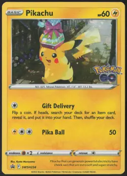Pikachu - Holo SWSH234 SWSH: Sword & Shield Promo Cards NM - Image 1