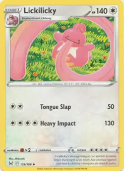 Lickilicky - 139/196 - Uncommon NM, English Pokemon Lost Origins - Image 1
