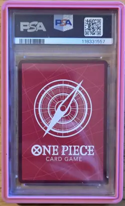 2024 One Piece Op09-Emperors In The New World 001 Shanks Alternate Art PSA 10 - Image 2