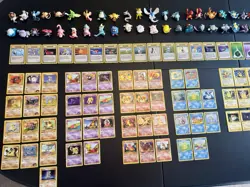 Pokemon Cards Vintage Collection and Figures Bundle Job Lot Pokemon Cards - Image 3