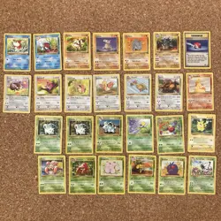 Jungle x26 Cards Job Lot Bundle Unlimited WOTC Pokemon TCG - Image 1