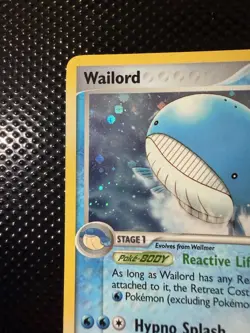 Pokemon TCG Wailord EX Legend Maker Holo Rare 14/92 2006 120 HP - Image 4