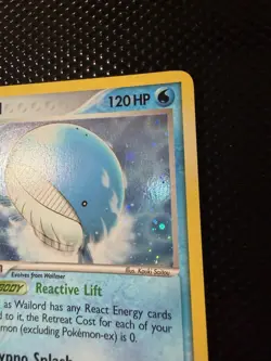 Pokemon TCG Wailord EX Legend Maker Holo Rare 14/92 2006 120 HP - Image 5
