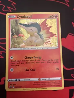 Cyndaquil SWSH221 SWSH: Sword & Shield Promo Cards Holo - Image 1