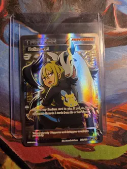 Delinquent - 98b/122 - Full Art Trainer Promo Pokemon Card WOW LOOK FAST - Image 1