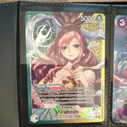 Shirahoshi One Piece CCG Leader Card OP11-022 Foil 5000 Power English - Image 1