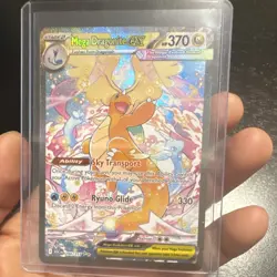 Pokemon Mega Dragonite ex 290/217 ASC Full Art Secret Rare Holo EX Card - Image 1