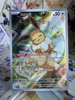 Pokemon TCG Eevee Prismatic Evolutions Black Star Promo Card ETB #173 Card - Image 1