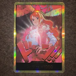 DON!! Card (Nami) (Gold) DON!! EB-03 Extra Booster: One Piece Heroines Edition - Image 2