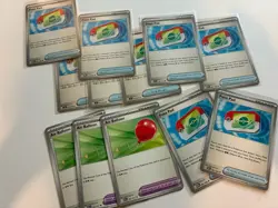 Pokemon TCG Cards (12) Playable Trainer Cards For Game ALL NM - Image 1