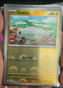 Tynamo (Poke Ball Pattern) 030/086 Poke Ball NM Pokemon Card SV Black Bolt - Image 1