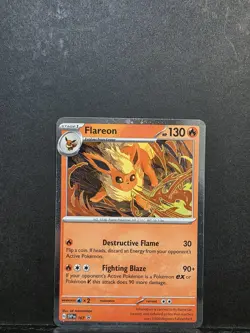 Flareon - 167 (Cosmos Holo) 167 Sv: Scarlet & Violet Promo Cards Holo Near Mint - Image 1