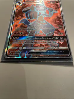 Lucario GX - 122/131 - Ultra Rare - Forbidden Light - Pokemon Card - NM/M - Image 2