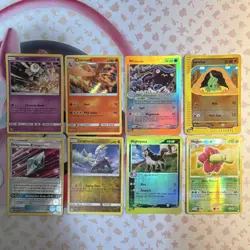 Pokemon TCG 8 Card Lot Holo Regular Charizard Blacephalon Whiscash English - Image 1