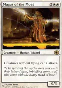 1x Magus of the Moat Moderate Play MTG Magic - Kid Icarus - - Image 1