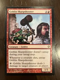 Goblin Sharpshooter Commander 2013 LP MTG Magic: The Gathering - Image 1