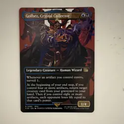 MTG Golbez, Crystal Collector Borderless 0395 Final Fantasy Rare UB - Image 1
