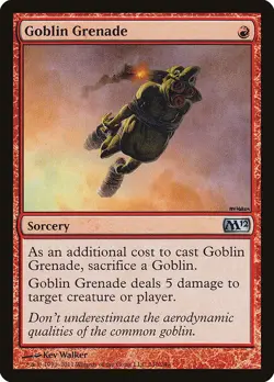 Goblin Grenade NonFoil Magic 2012 140 NM MTG - Image 1