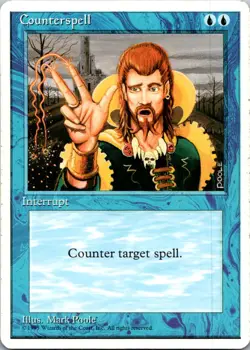 Counterspell Fourth Edition HP Normal - Image 1