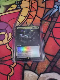 Casualties of War (Extended Art) Universes Beyond: Fallout Foil MTG NM - Image 3