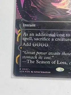 Culling the Weak FOIL #27 Secrets of Strixhaven MTG NM - Image 4