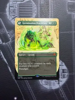Germination Practicum Secrets of Strixhaven Borderless Mythic Rare - Image 1
