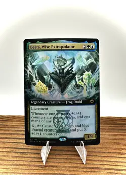 Berta, Wise Extrapolator (SOS 0346) (Extended Art) Secrets of Strixhaven Foil - Image 1