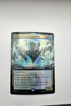 Berta, Wise Extrapolator (SOS 0346) (Extended Art) Secrets of Strixhaven Foil - Image 2