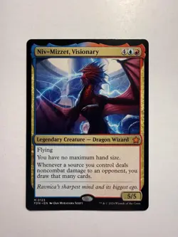 Niv-Mizzet, Visionary 123 MTG Foundations - Image 1