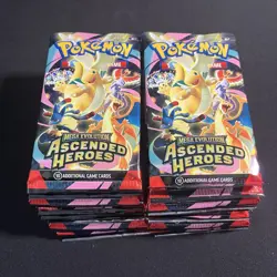 24x Pokemon TCG Ascended Heroes Booster Packs Lot - New Sealed Loose - Image 1