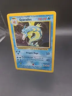 Gyarados 6/102 Holo Base set - HP - 1999 Pokemon card - Image 3