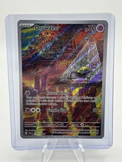 Drowzee 210/198 Illustration Rare Scarlet & Violet Pokemon Near Mint - Image 1