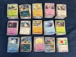 Pokemon 1000 Cards ALL Holo & Reverse Holo Bulk Lot NM Modern No Energy - Image 1