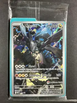 N's Zekrom #031 Mega Evolution Pokemon Center Promo SEALED 250015 - Image 1