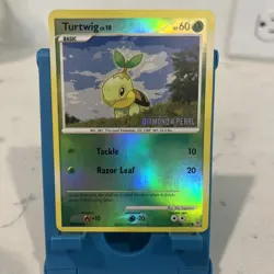 Damaged Turtwig - 103/130 - Reverse Holo BK Promo Pokemon Burger King Promos - Image 1