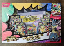 POKEMON mega evolution ASCENDED HEROES premium poster collection NIB - Image 1
