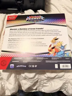 New Pokemon TCG: Scarlet & Violet Prismatic Evolutions Poster Collection Sealed - Image 2