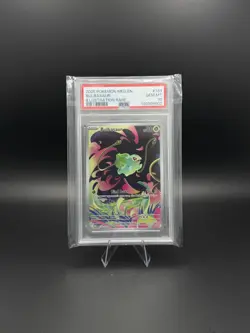 2025 Pokemon Mega Evolution Bulbasaur Illustration Rare #133/132 PSA 10 GEM MINT - Image 1