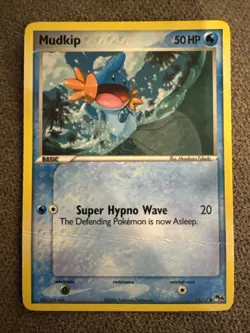 Mudkip 11/17 Non-Holo POP Series 4 Pokemon DMG - Image 1